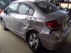 2014 HONDA CIVIC, SILVER, LX, 1.8L, AT,   A25183